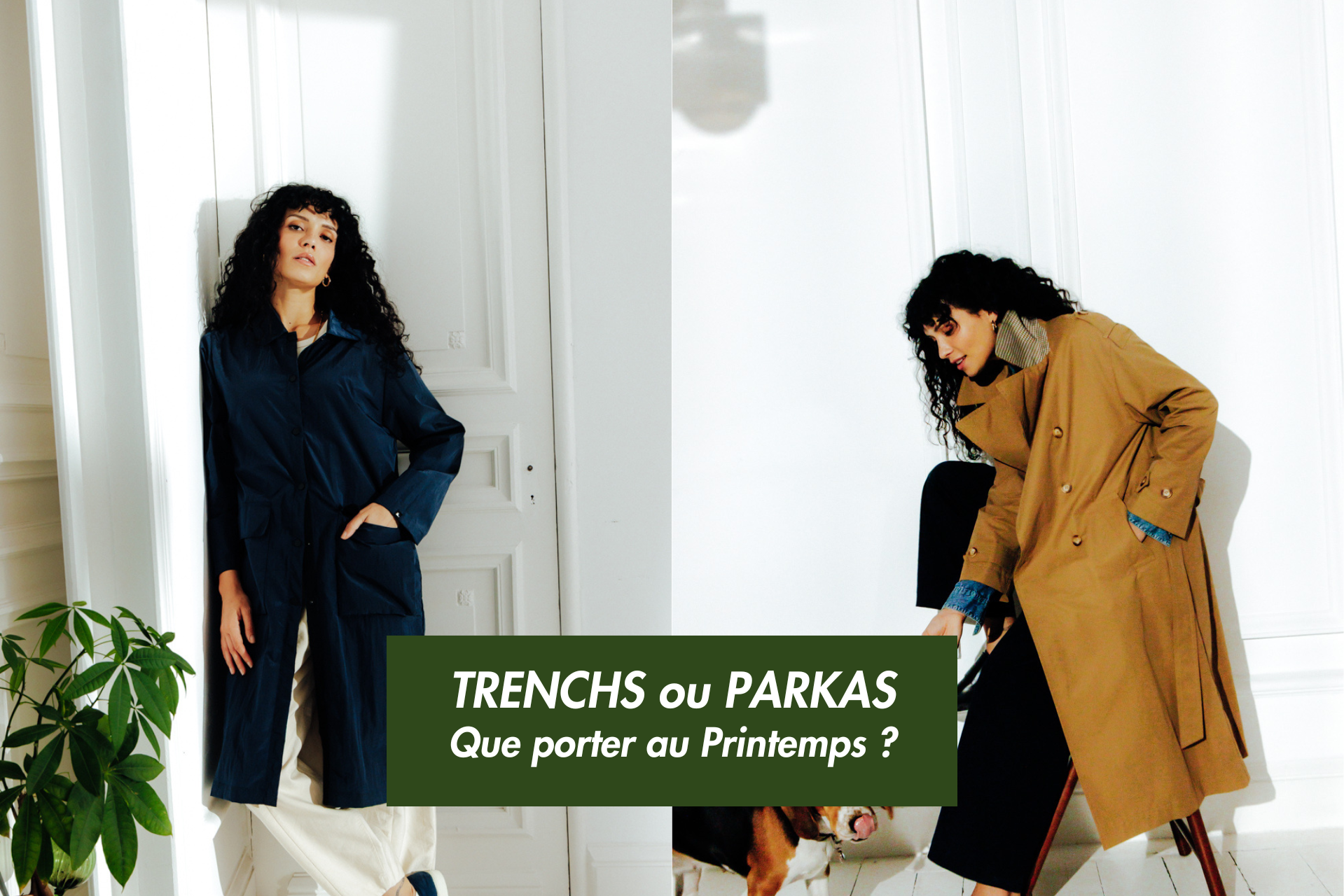 Trench ou parka : que porter au printemps ?