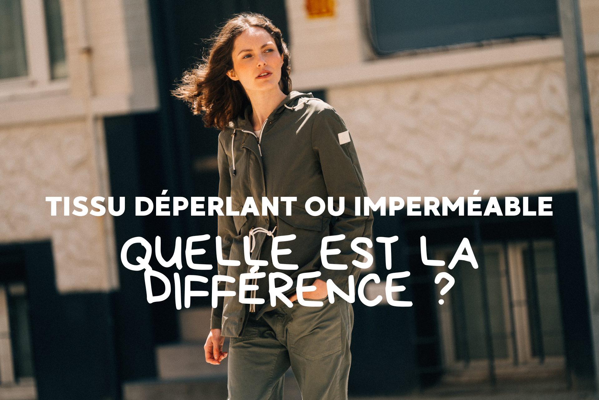 Tissu déperlant ou tissu imperméable : quelle est la différence ?