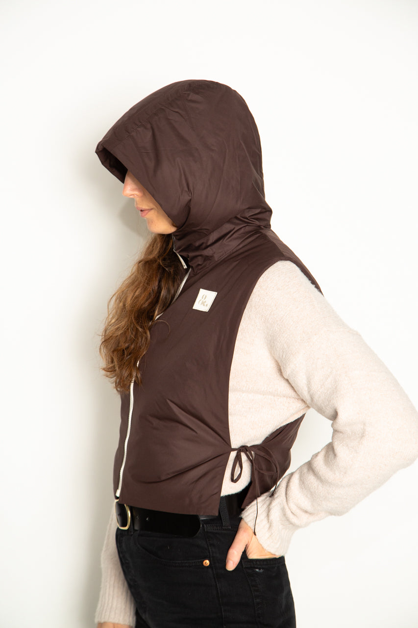 CAILLE - Capuche Marron / Brown - Trench & Coat