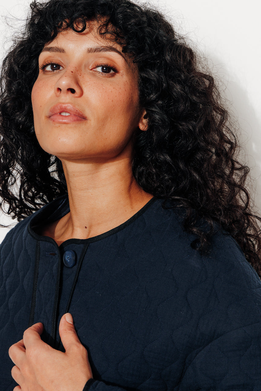 AVOCATIER - Veste oversize matelassée