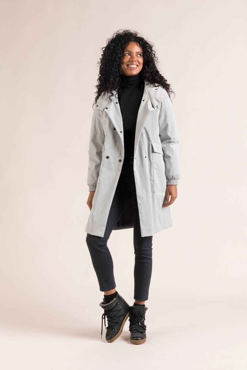 Parka longue femme sale