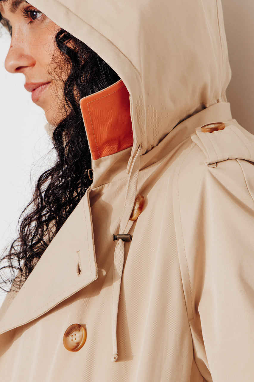 TANGRY - Trench authentique avec gilet amovible SABLE - Trench & Coat