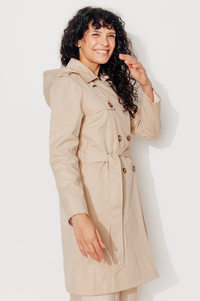 TANGRY - Trench authentique avec gilet amovible SABLE - Trench & Coat