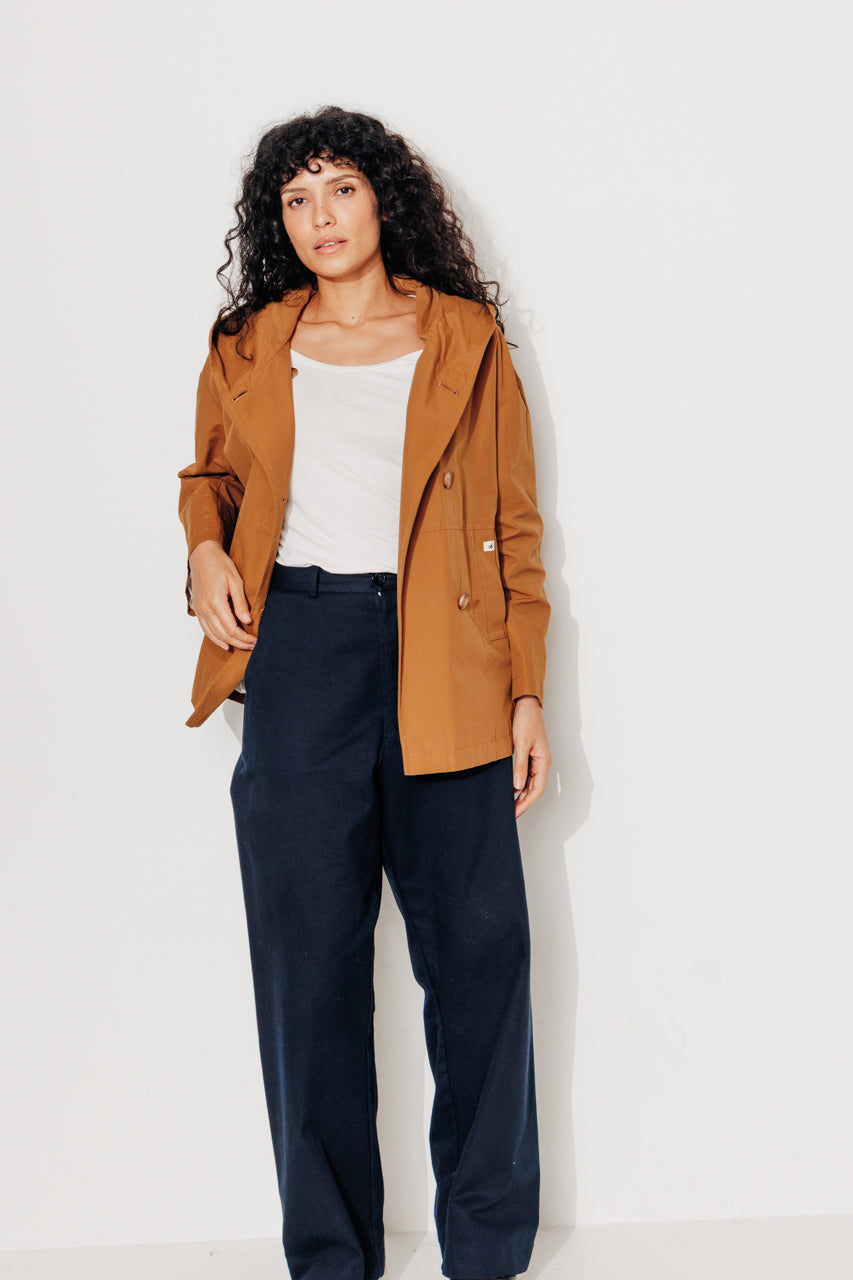 GRENADIER - GRENADIER - Parka courte oversize, déperlante CARAMEL - Trench & Coat