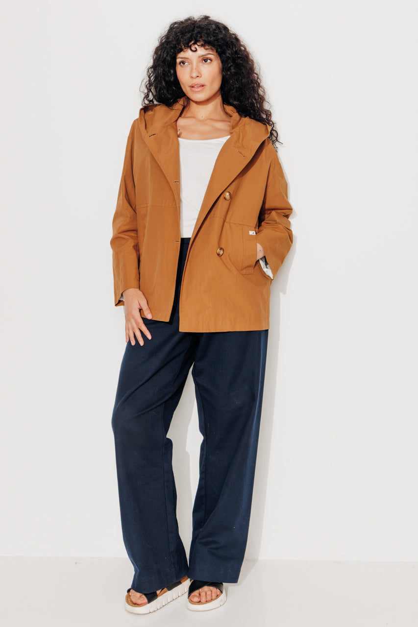 GRENADIER - GRENADIER - Parka courte oversize, déperlante CARAMEL - Trench & Coat