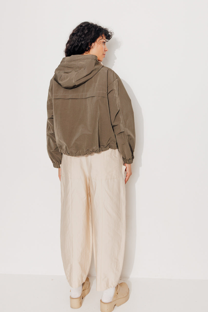 SUREAU - Veste courte, légère et déperlante KAKI - Trench & Coat