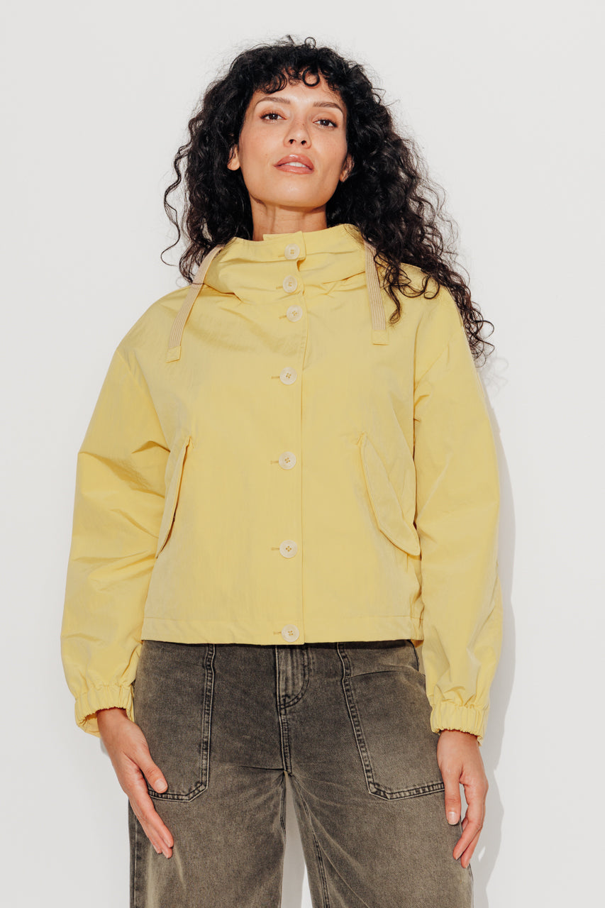 SUREAU - Veste courte, légère et déperlante PAILLE - Trench & Coat