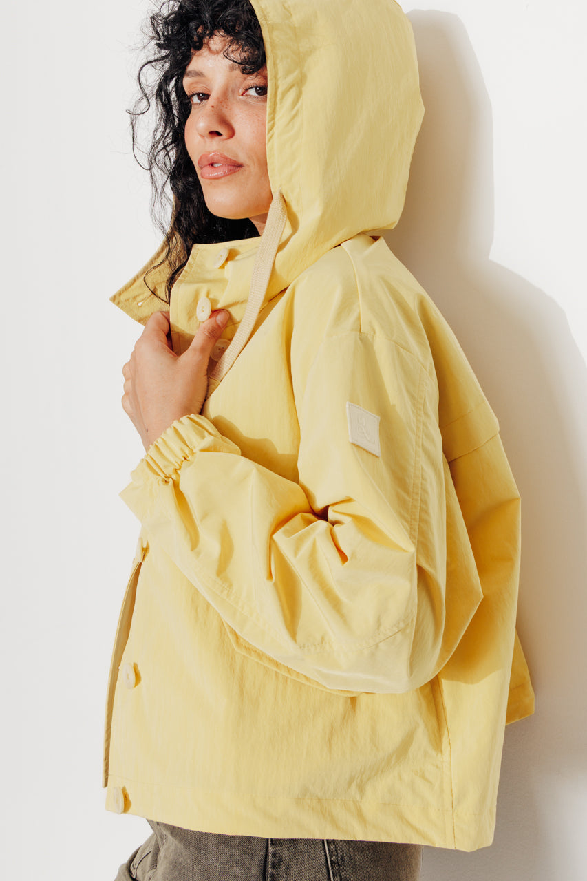 SUREAU - Veste courte, légère et déperlante PAILLE - Trench & Coat