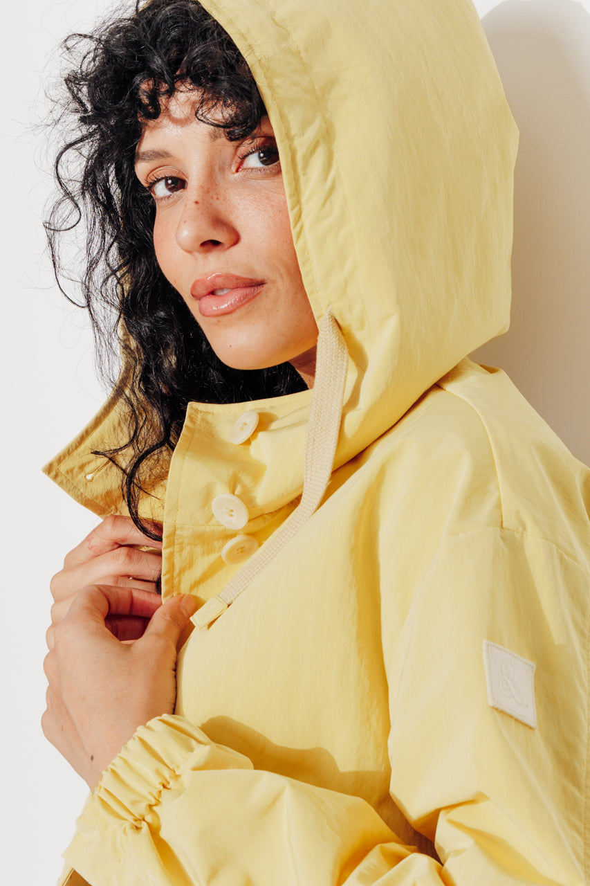 SUREAU - Veste courte, légère et déperlante PAILLE - Trench & Coat