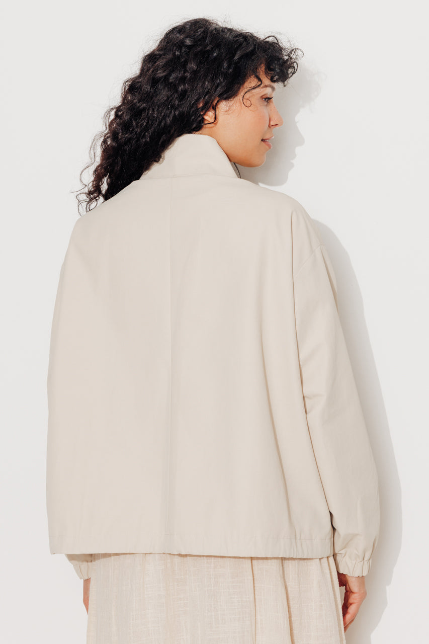 MUSA - MUSA - Blouson oversize coton, doublé SABLE - Trench & Coat