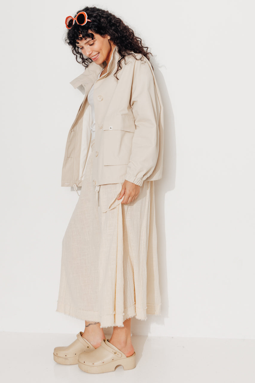 MUSA - MUSA - Blouson oversize coton, doublé SABLE - Trench & Coat
