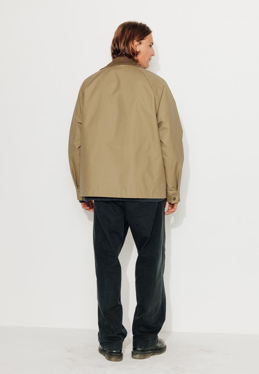 SOREN - SOREN – Imper court oversize 100% coton beige BEIGE - Trench & Coat