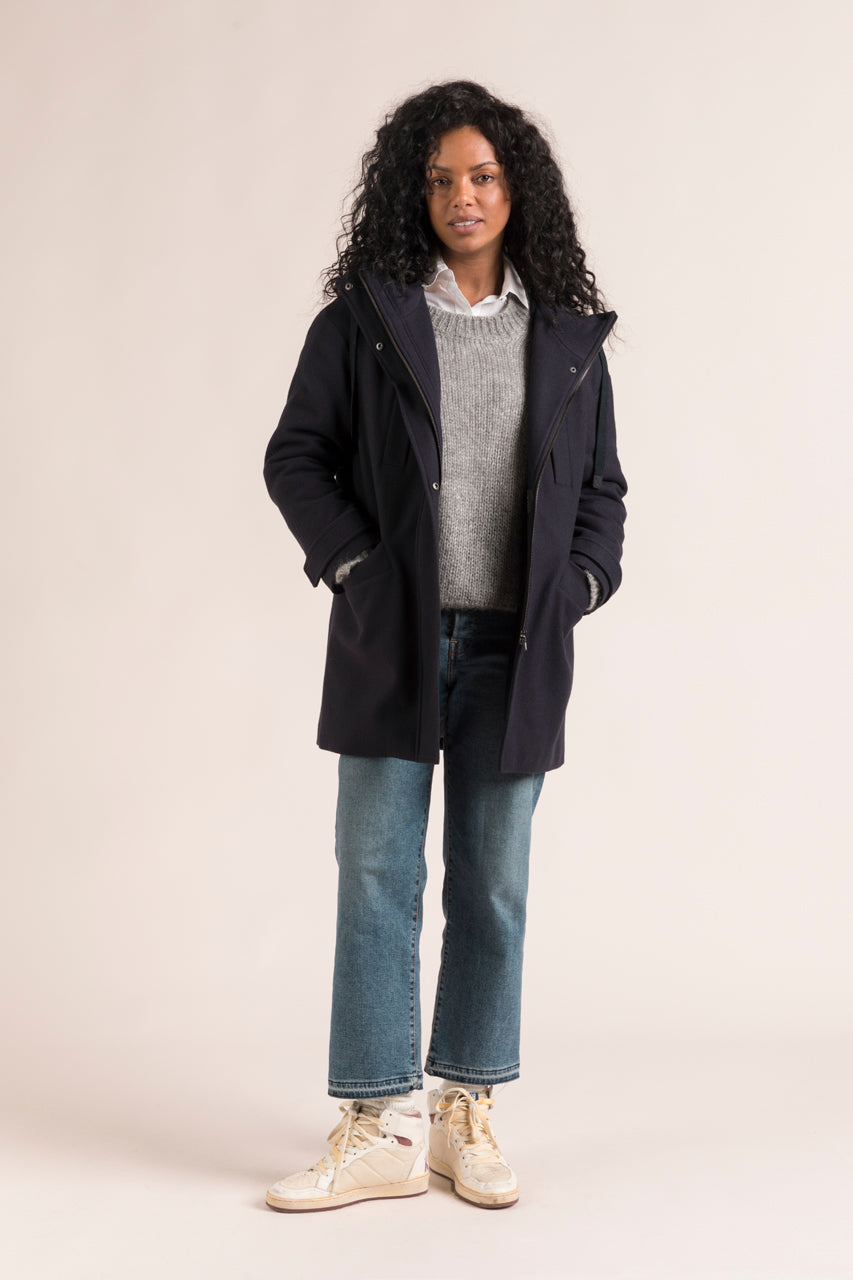 Parka en laine sale