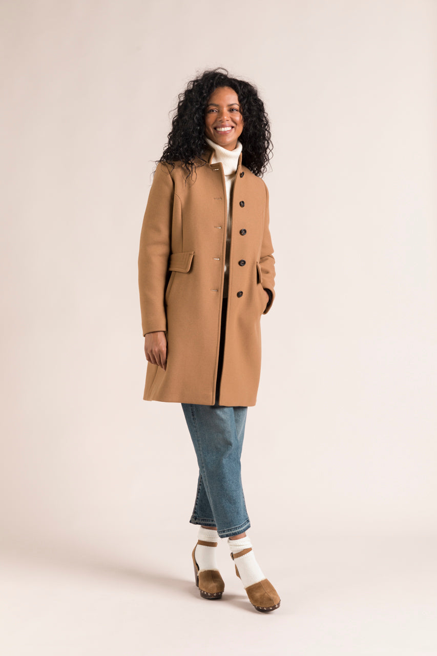 Manteau femme camel online