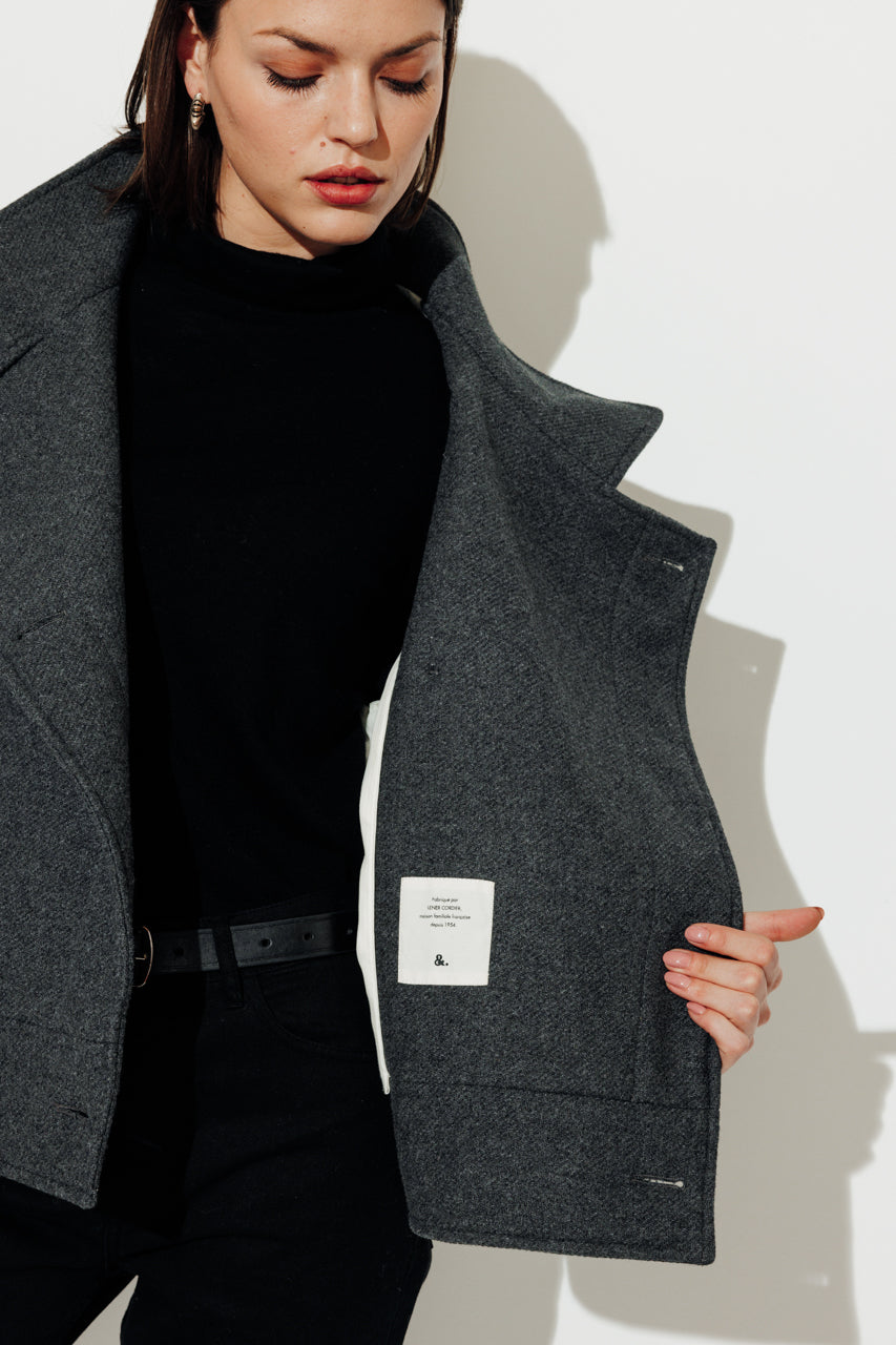 Manteau court Mably