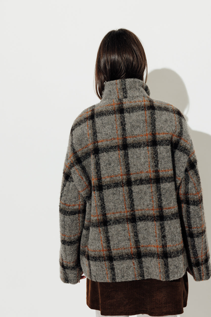 Manteau court Plumeria