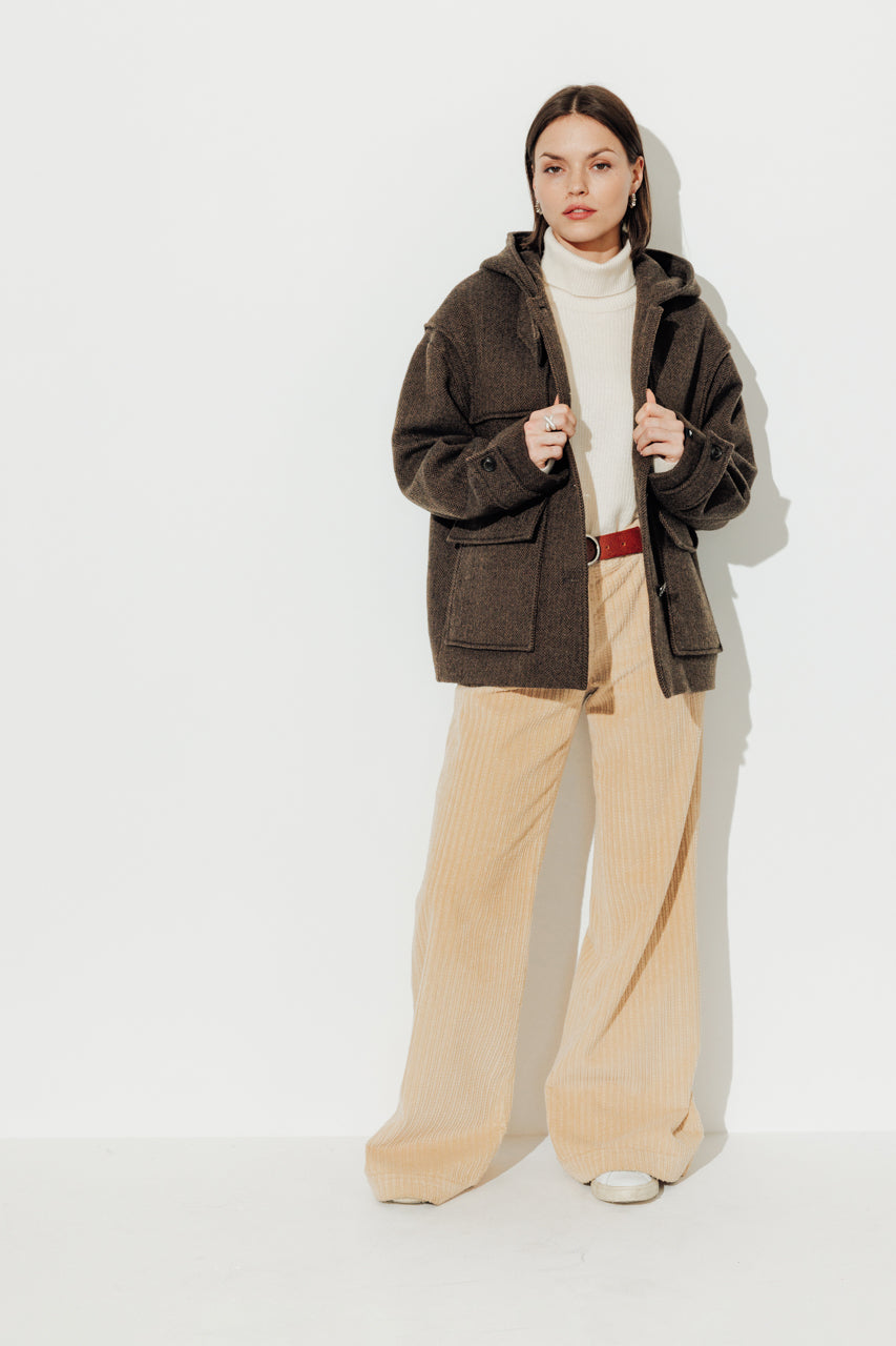 Manteau court Abekia