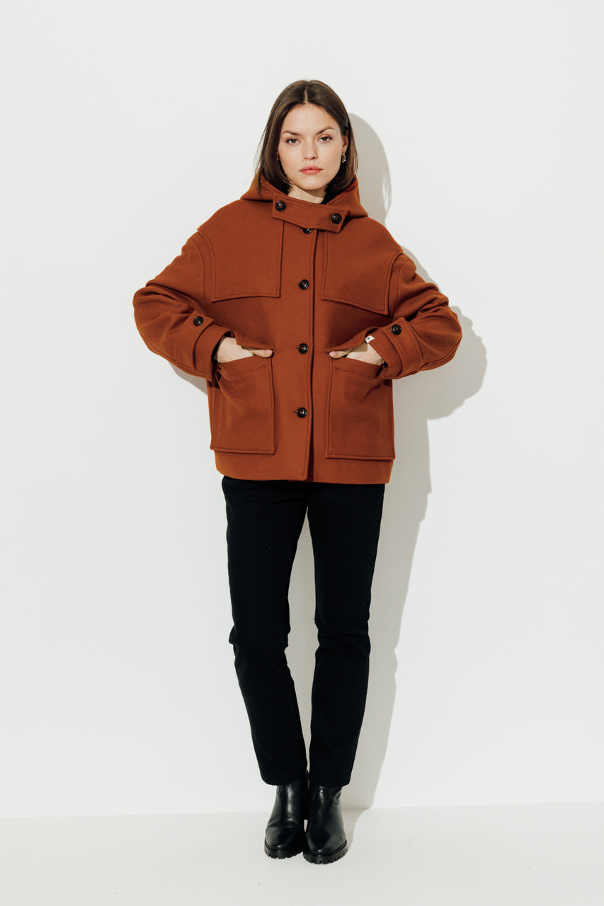 Manteau court Abekia