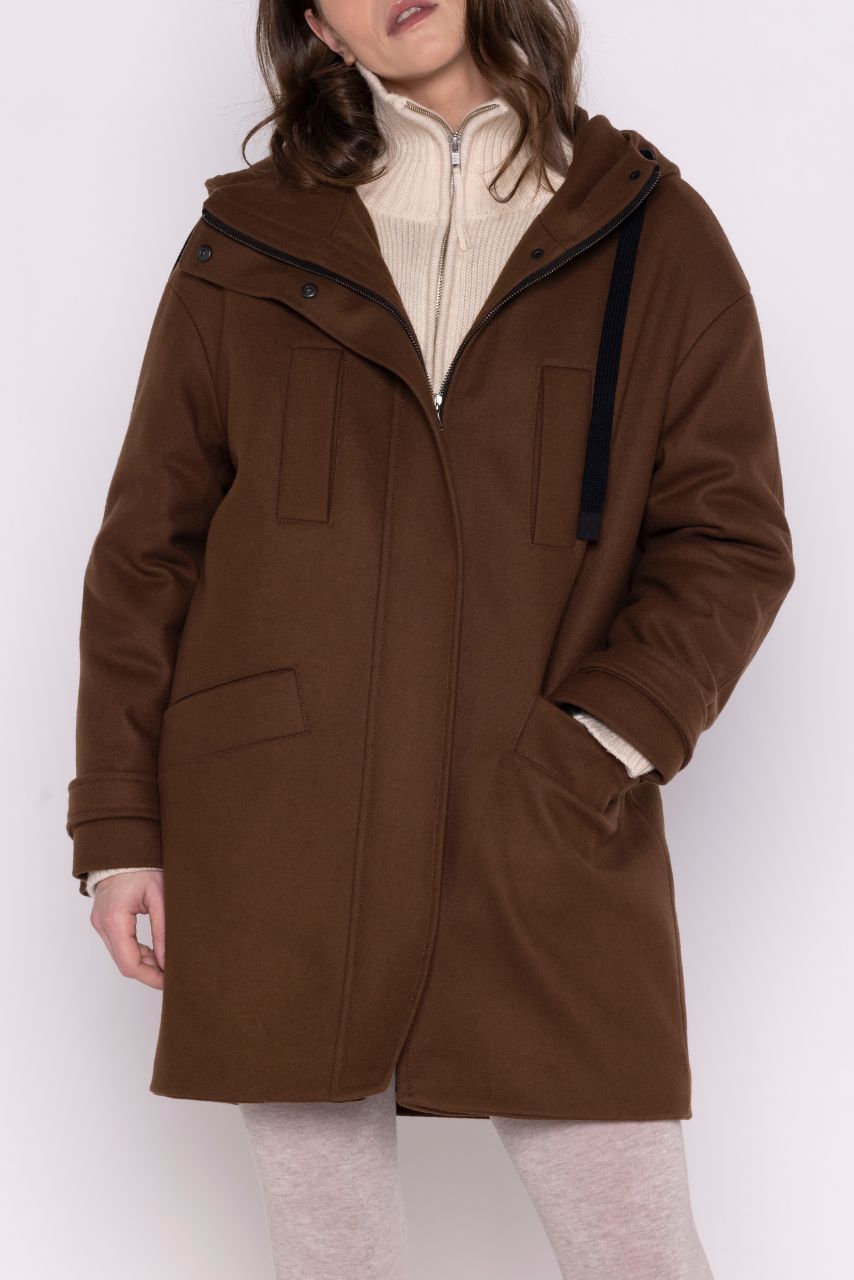 ROANNE - Parka Marron / Brown - Trench & Coat
