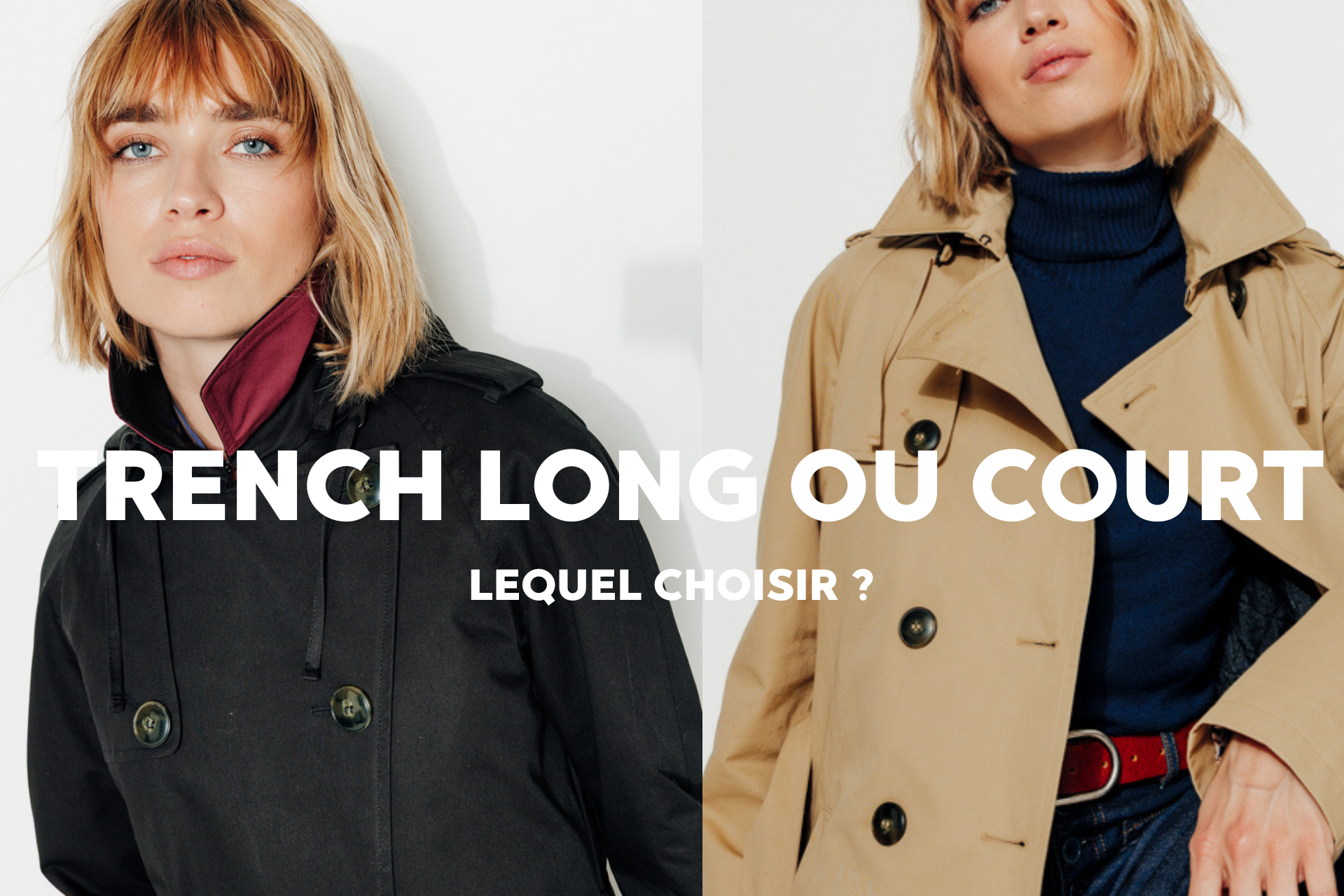 Trench Long ou Trench Court  : Lequel choisir ?