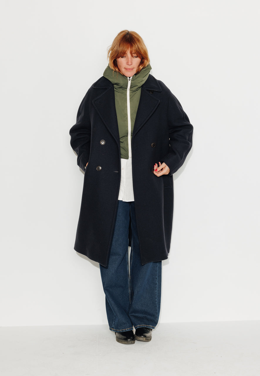 CAILLE - CAILLE - Capuche ouatinée zippée kaki Kaki / Khaki - Trench & Coat