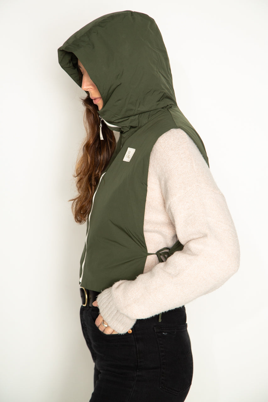 CAILLE - Capuche Kaki / Khaki - Trench & Coat