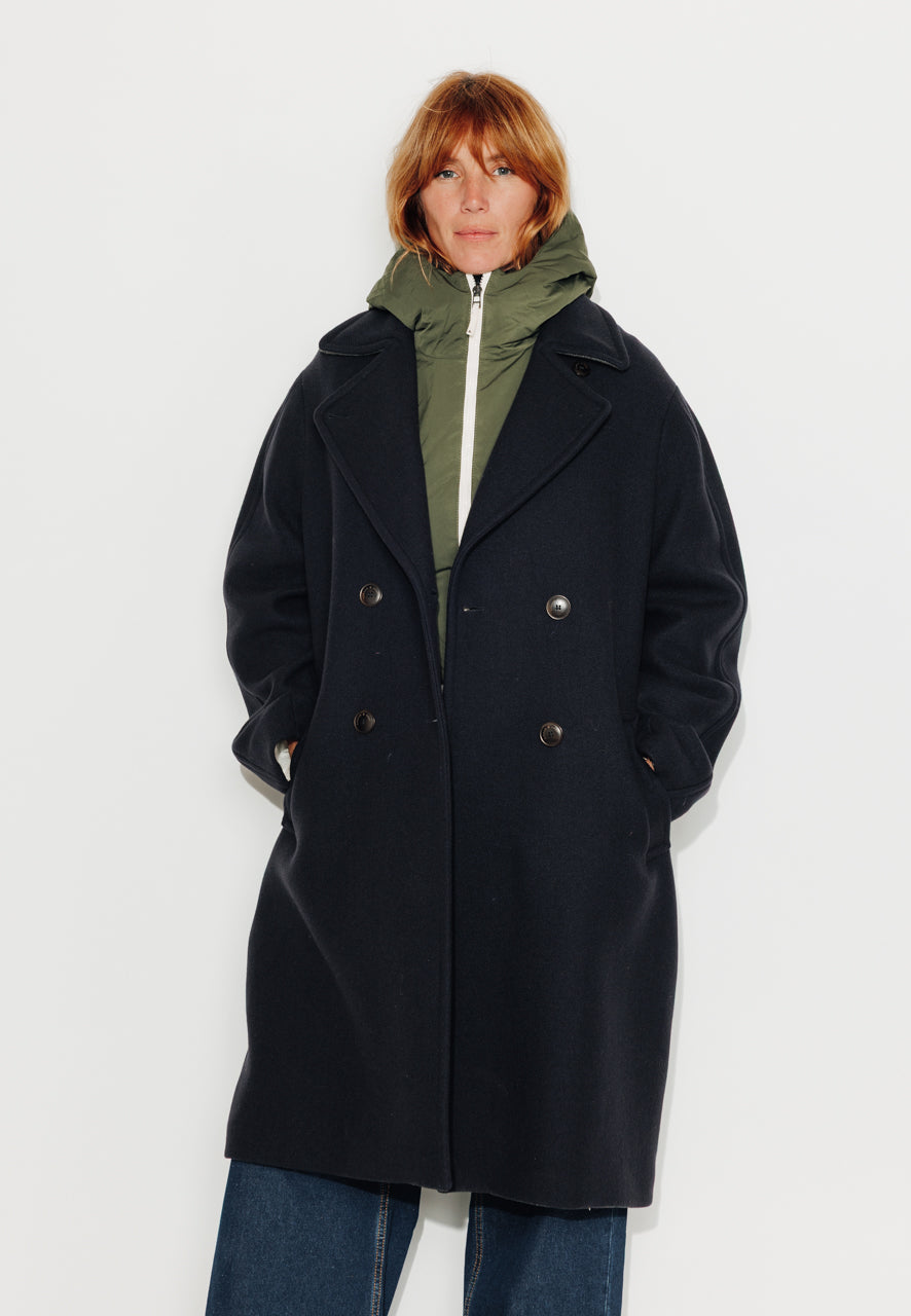 CAILLE - CAILLE - Capuche ouatinée zippée kaki Kaki / Khaki - Trench & Coat