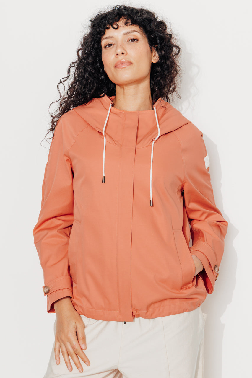 TANZAC - Parka courte déperlante WHISKY - Trench & Coat