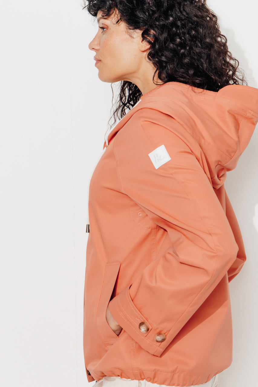 TANZAC - Parka courte déperlante WHISKY - Trench & Coat
