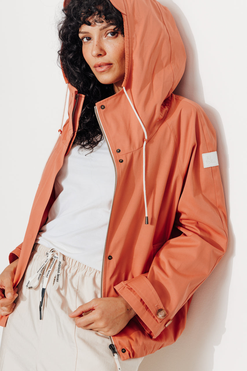 TANZAC - Parka courte déperlante WHISKY - Trench & Coat