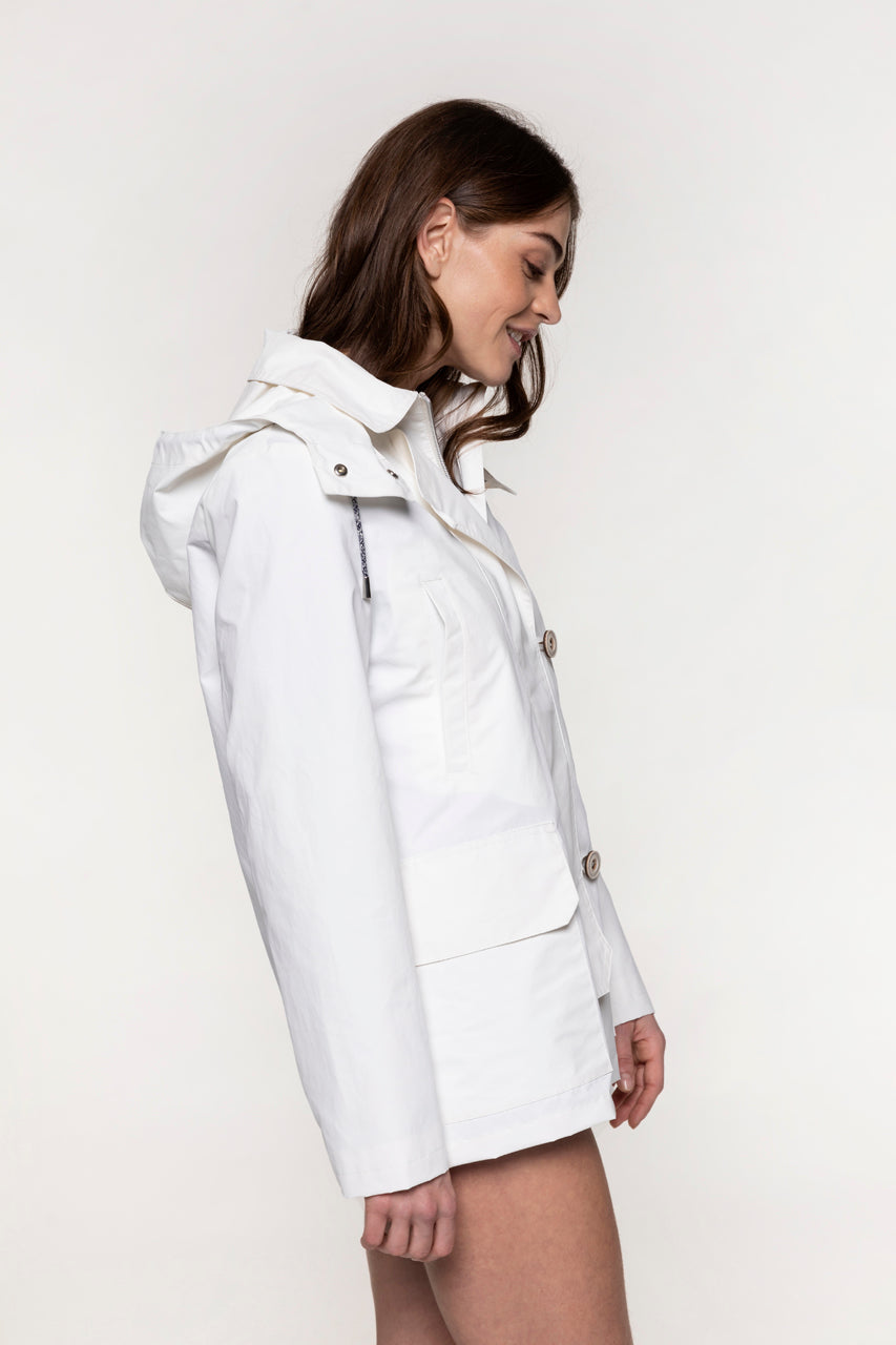 Trench esprit capuche sale