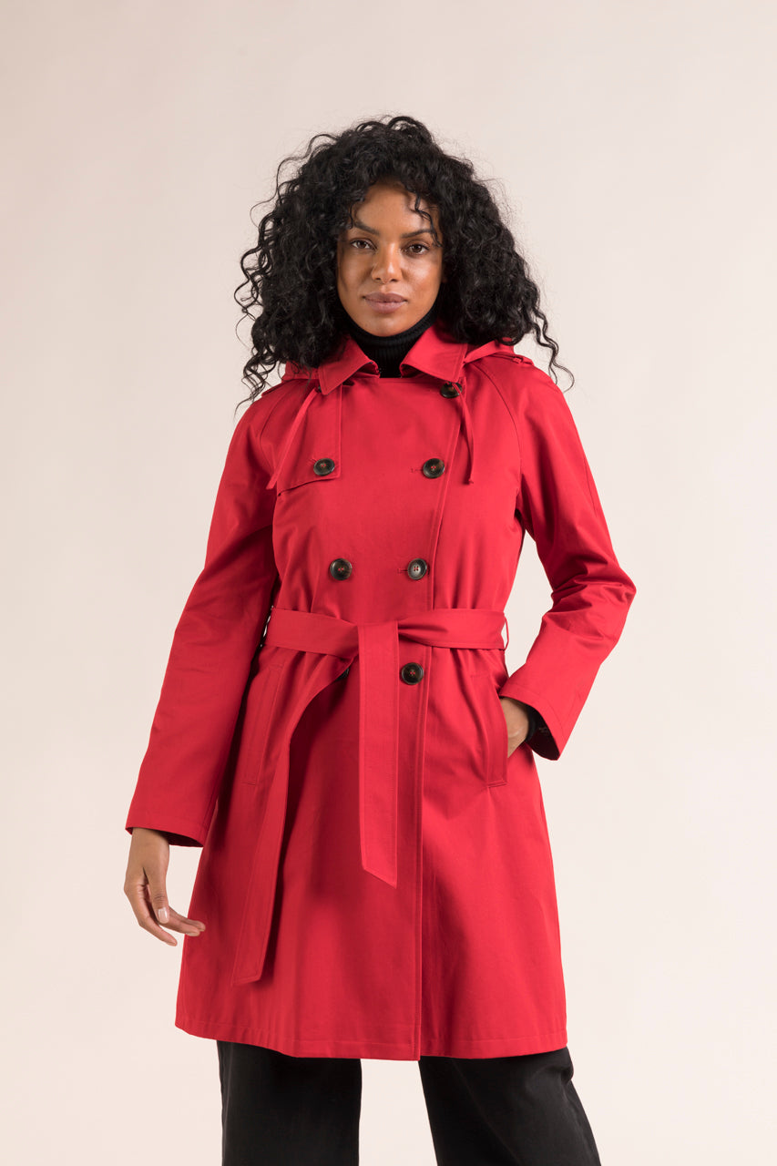 Trenchcoat red hotsell
