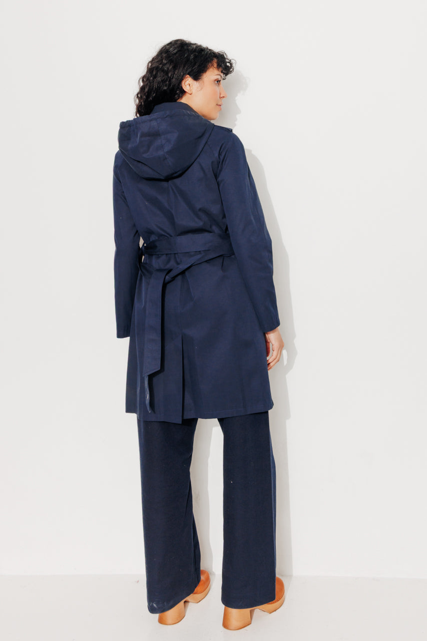 TANGRY - Trench authentique avec gilet amovible marine MARINE - Trench & Coat