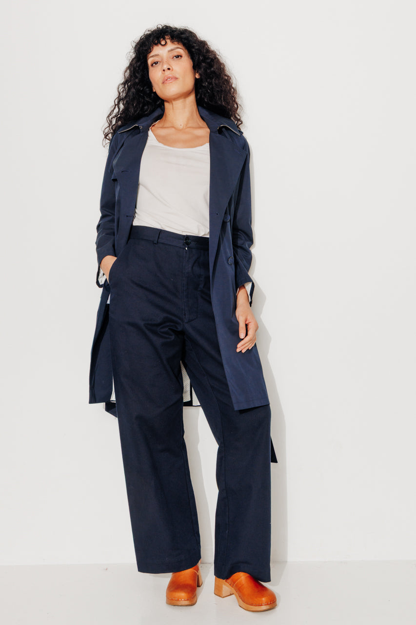 TANGRY - Trench authentique avec gilet amovible marine MARINE - Trench & Coat