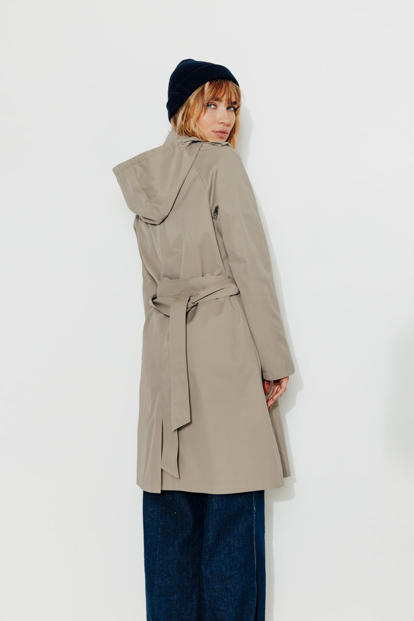 TANGRY - Trench authentique avec gilet amovible kaki KAKI - Trench & Coat