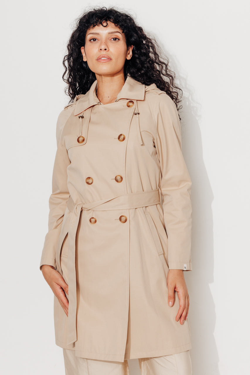 TANGRY - Trench authentique avec gilet amovible SABLE - Trench & Coat