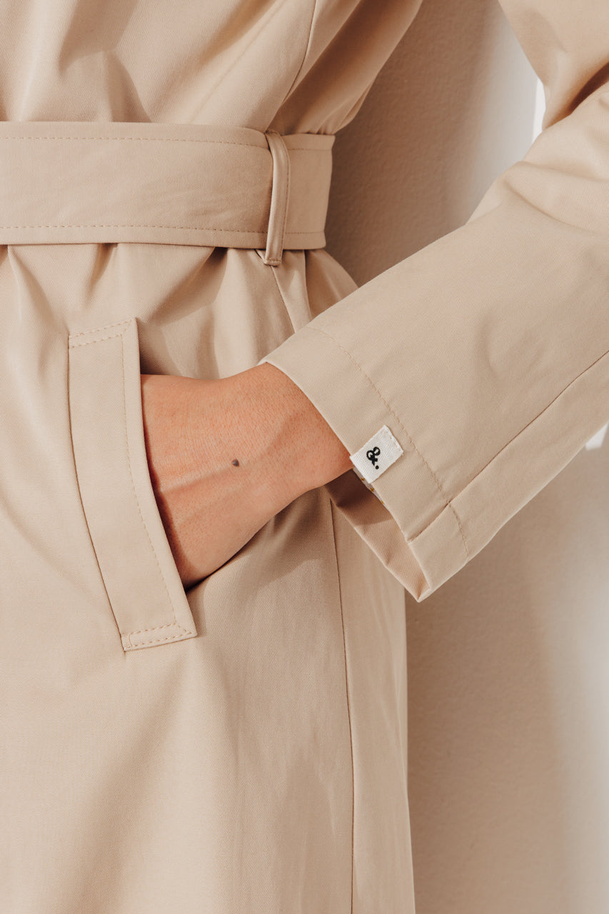 TANGRY - Trench authentique avec gilet amovible SABLE - Trench & Coat