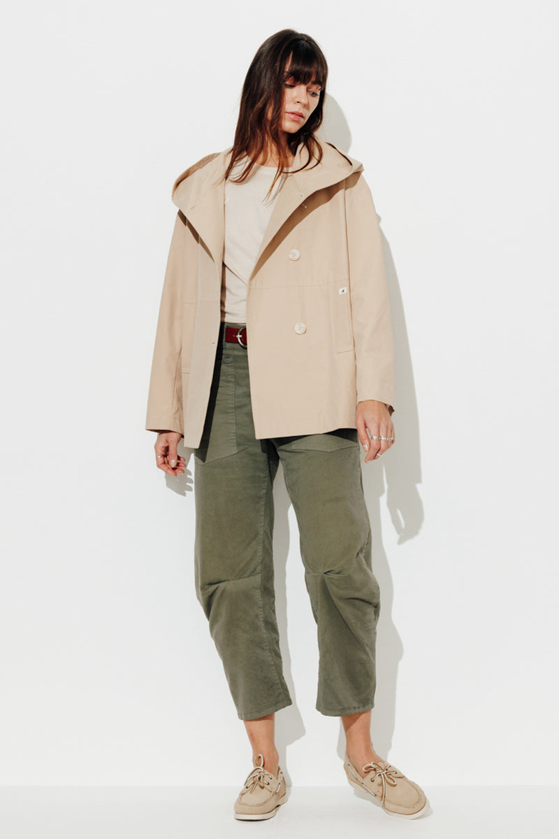 GRENADIER - Parka courte oversize, déperlante Beige rosé / Pink beige - Trench & Coat