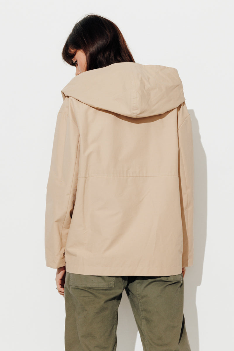 GRENADIER - Parka courte oversize, déperlante Beige rosé / Pink beige - Trench & Coat