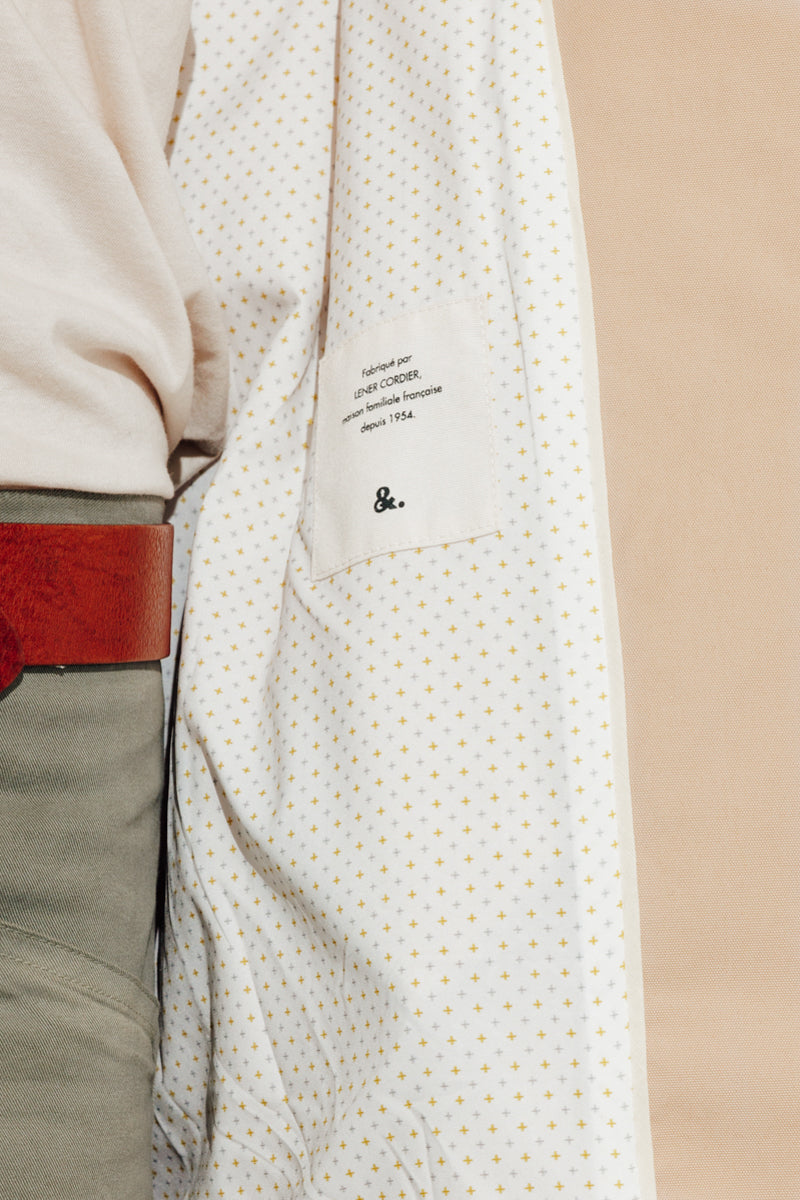 GRENADIER - Parka courte oversize, déperlante Beige rosé / Pink beige - Trench & Coat