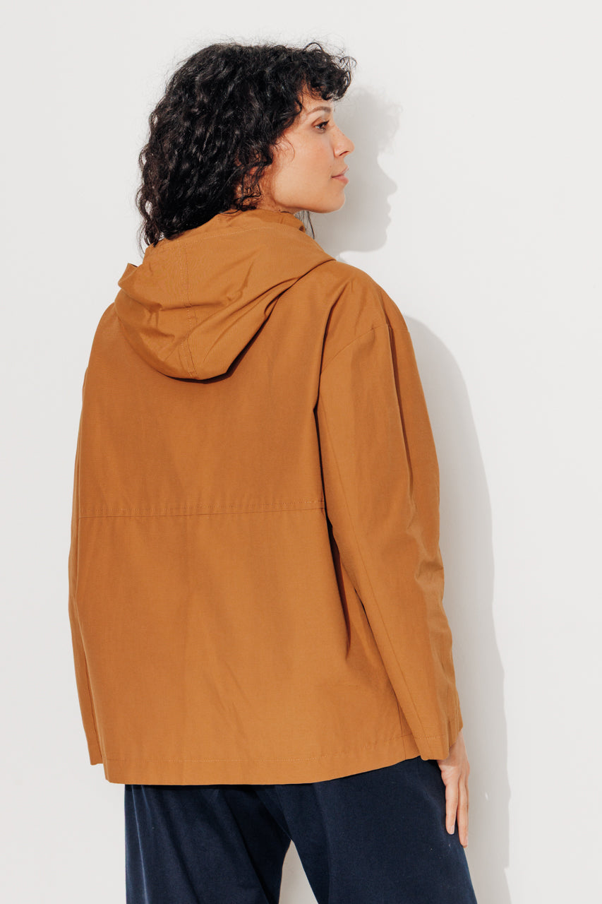 GRENADIER - GRENADIER - Parka courte oversize, déperlante CARAMEL - Trench & Coat