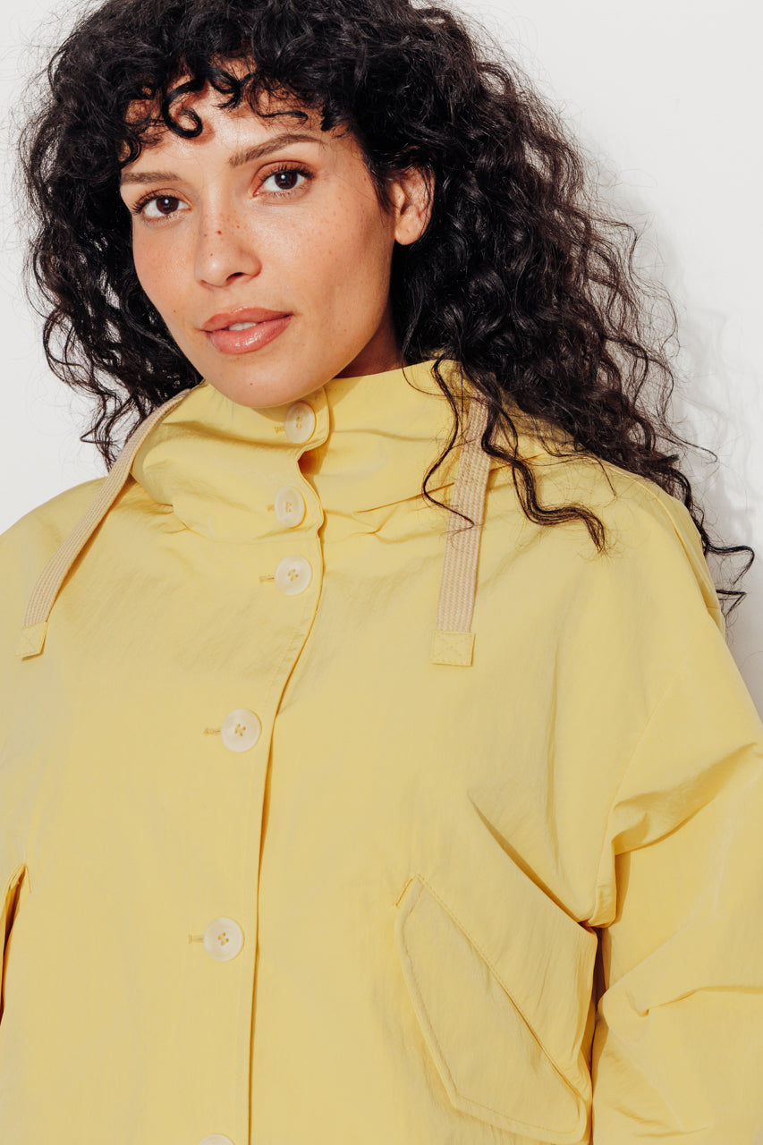 SUREAU - Veste courte, légère et déperlante PAILLE - Trench & Coat