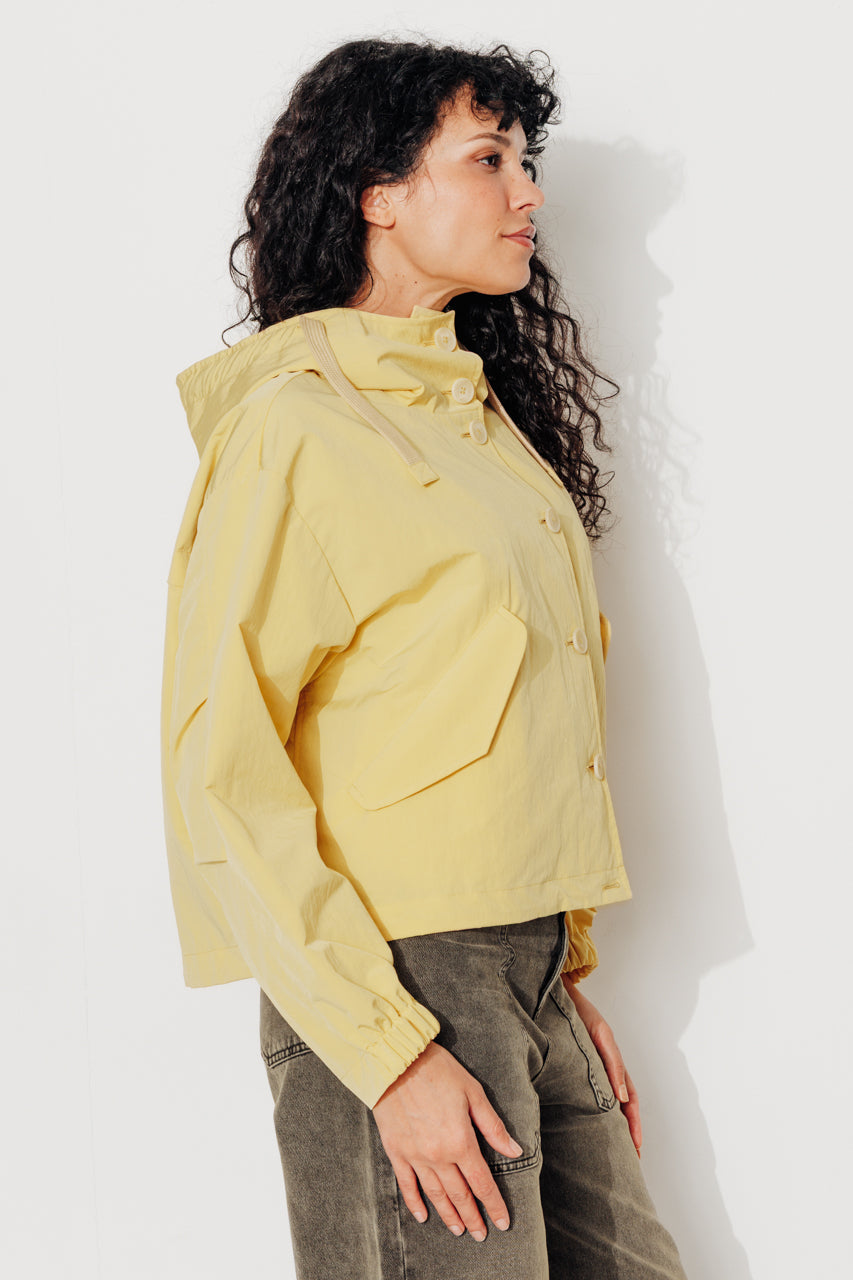 SUREAU - Veste courte, légère et déperlante PAILLE - Trench & Coat