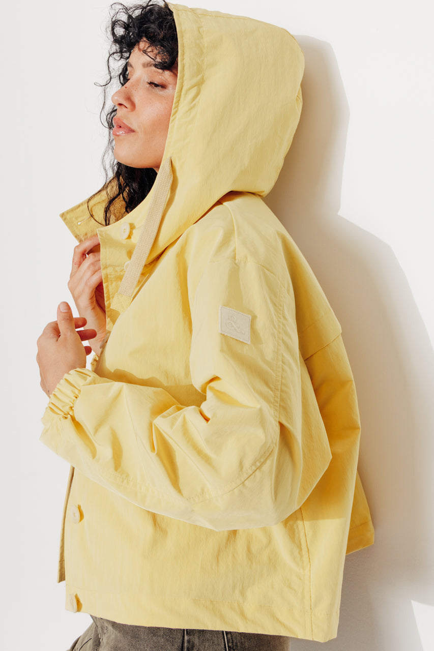 SUREAU - Veste courte, légère et déperlante PAILLE - Trench & Coat
