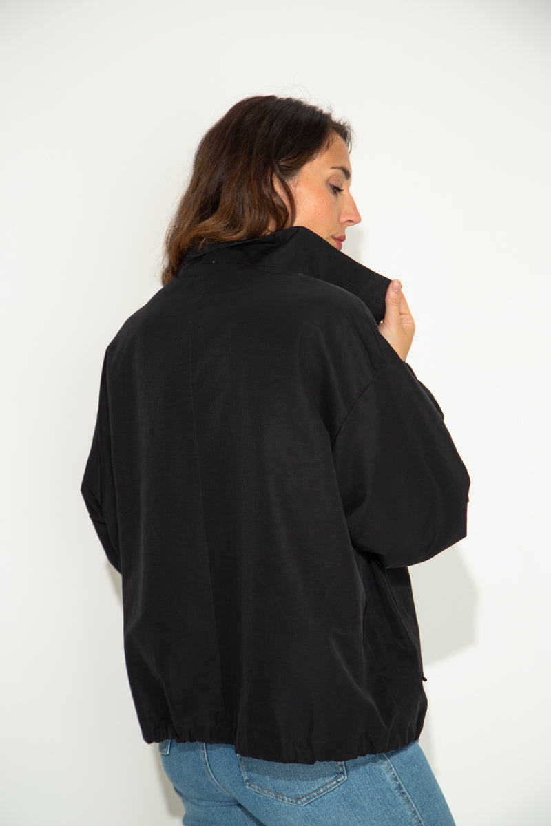 MUSA - MUSA - Blouson oversize coton, doublé NOIR - Trench & Coat