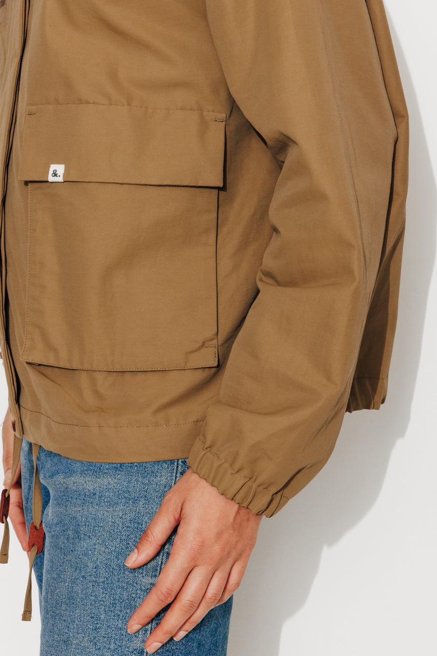 MUSA - MUSA - Blouson oversize coton, doublé BRONZE - Trench & Coat