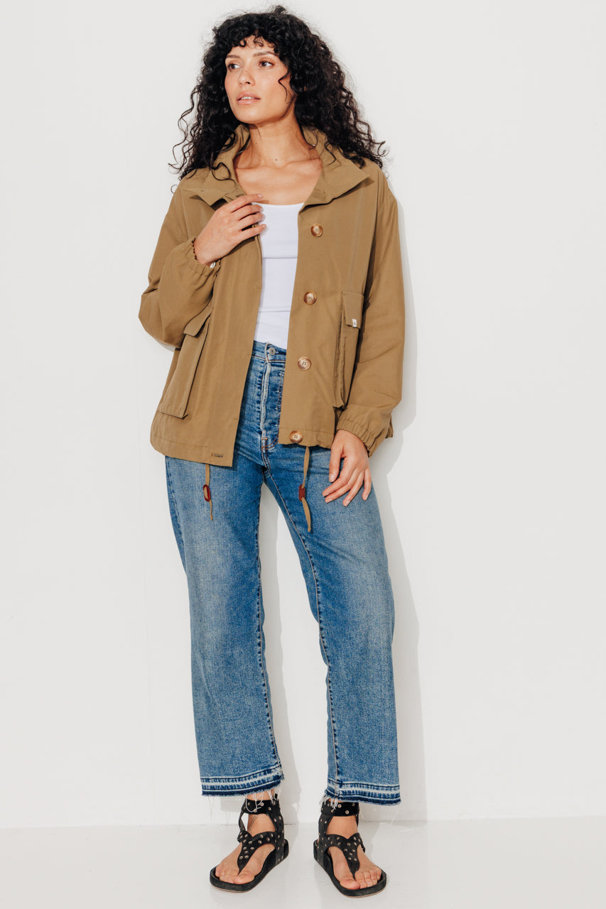 MUSA - MUSA - Blouson oversize coton, doublé BRONZE - Trench & Coat