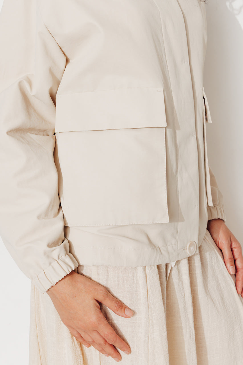 MUSA - MUSA - Blouson oversize coton, doublé SABLE - Trench & Coat