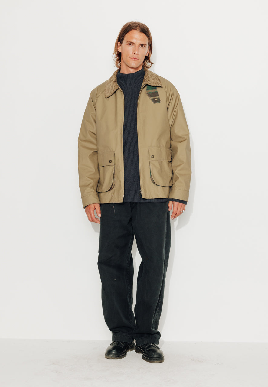 SOREN - SOREN – Imper court oversize 100% coton beige BEIGE - Trench & Coat