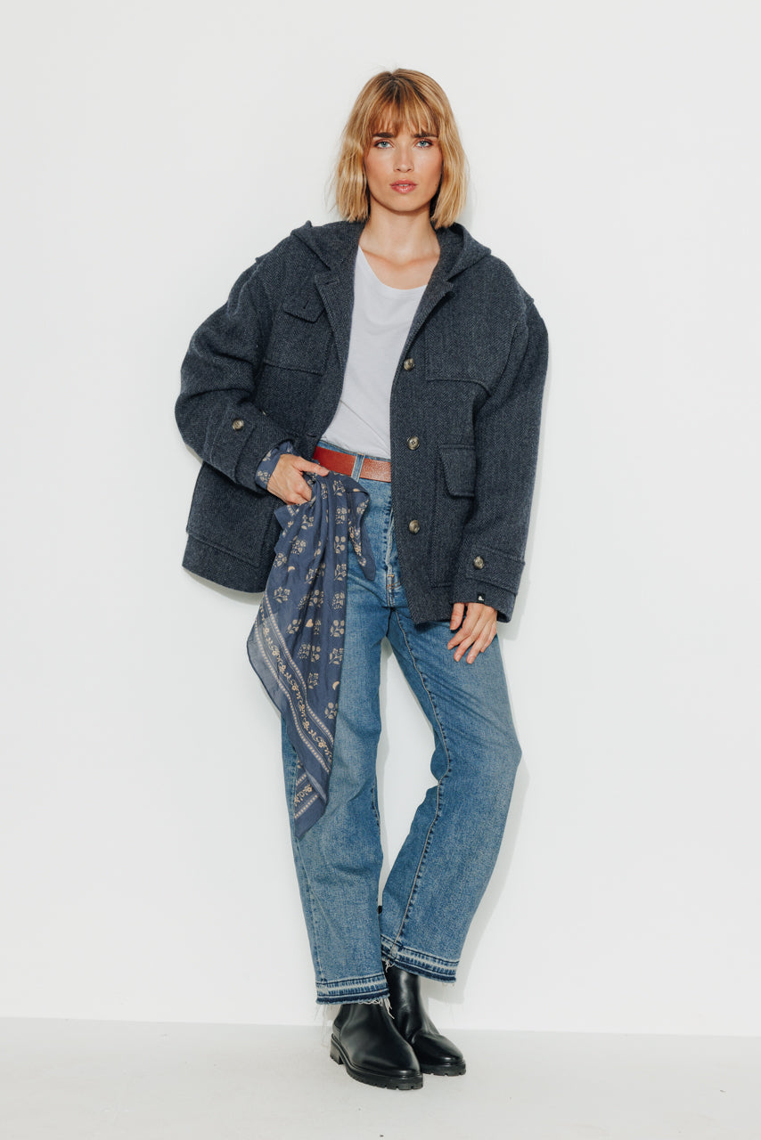 Manteau court Abekia